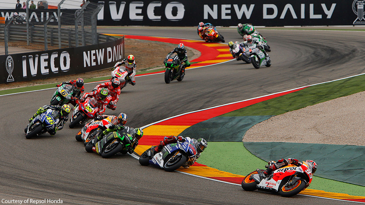 Стартот на трката на Арагон во 2014 година 14Aragon14Mgp JOC8825