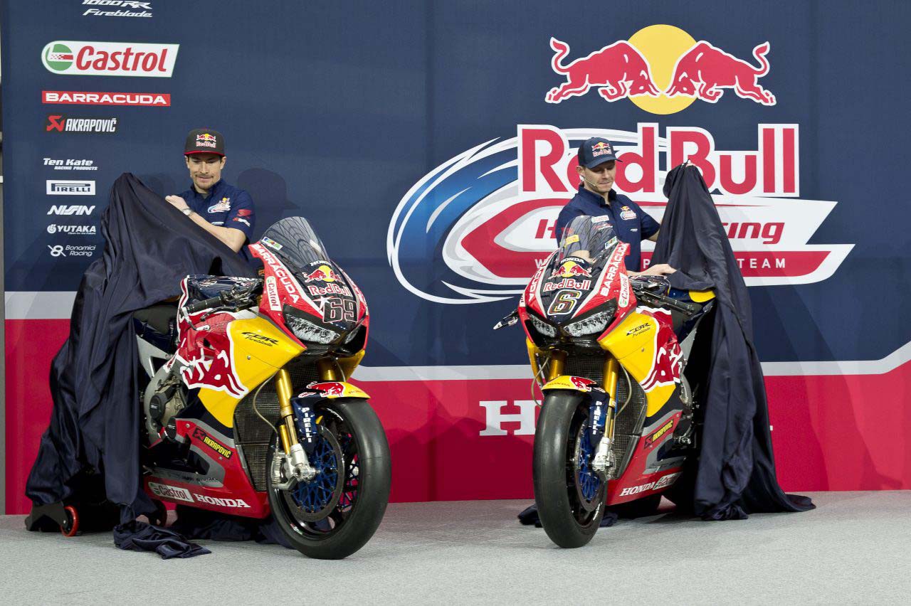 2017 Red Bull Honda World Superbike Team Hangar 7 unveil 18
