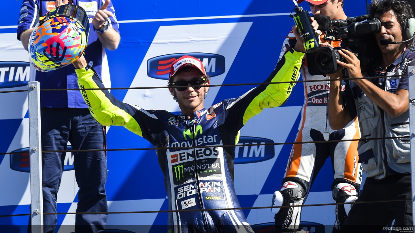 Прва победа за Роси по трката на Асен минатата година 46rossi yfr editorial use pictures2 original