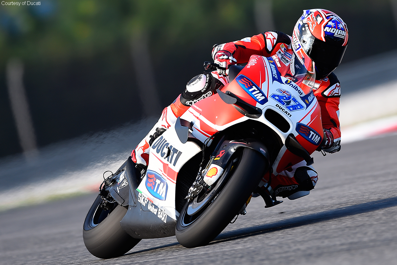 Стонер на тестирањето во Сепанг Casey Stoner Ducati Test 2016