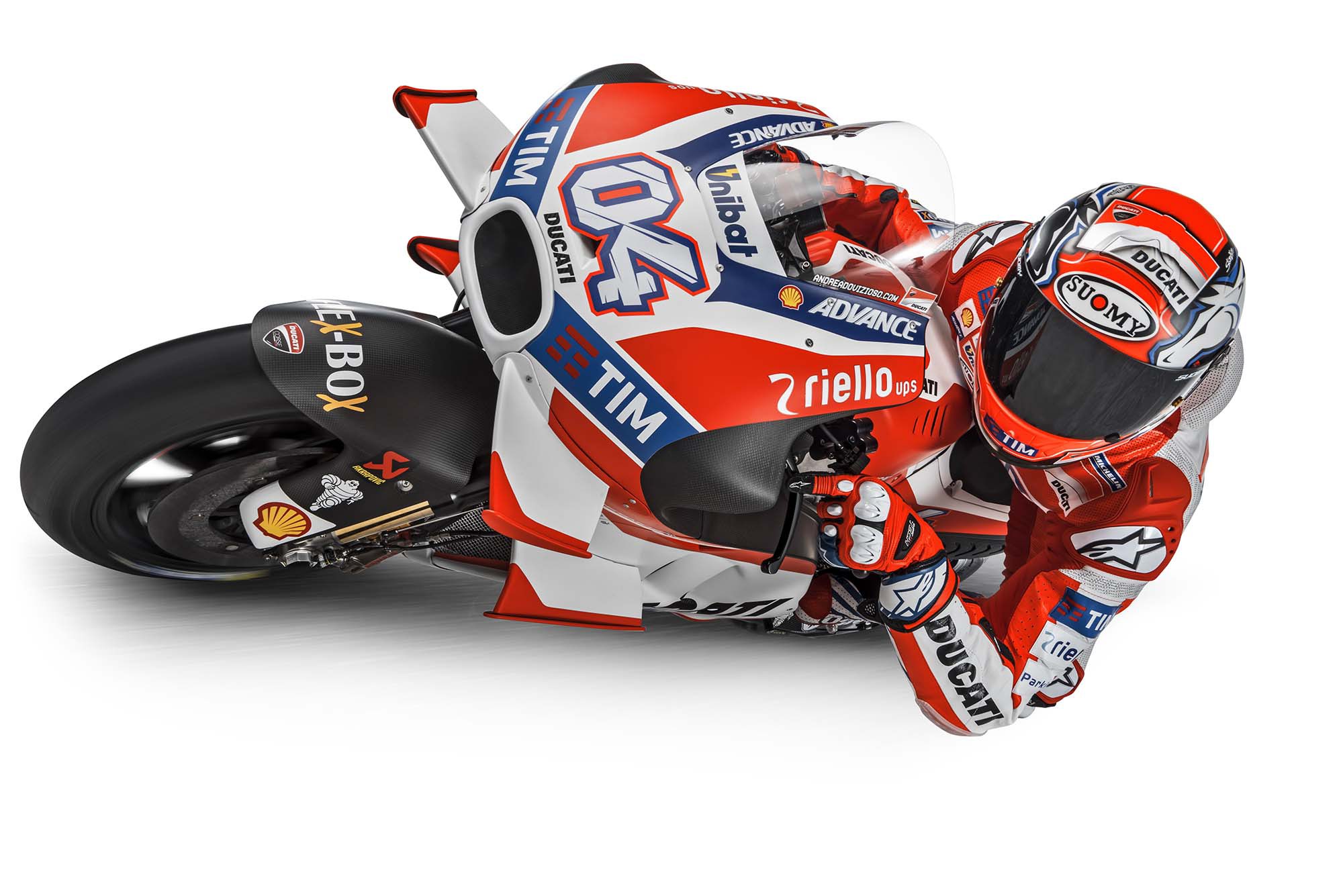 Андреа Довициозо со новиот Ducati Desmo 16 GP Ducati Desmosedici D16 GP 33