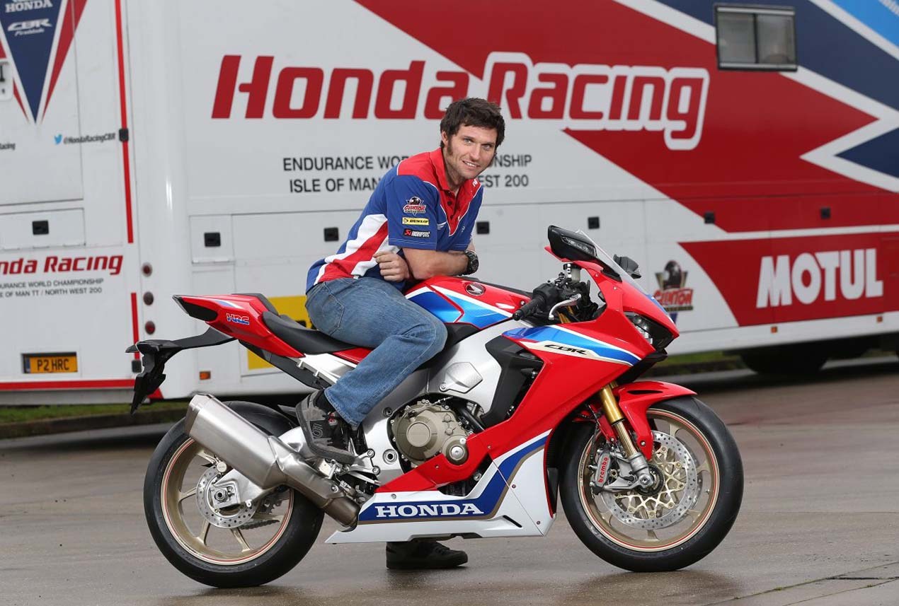 Гај Мартин се враќа на Isle of Man TT со Хонда Guy Martin Honda Road Racing 2017 06