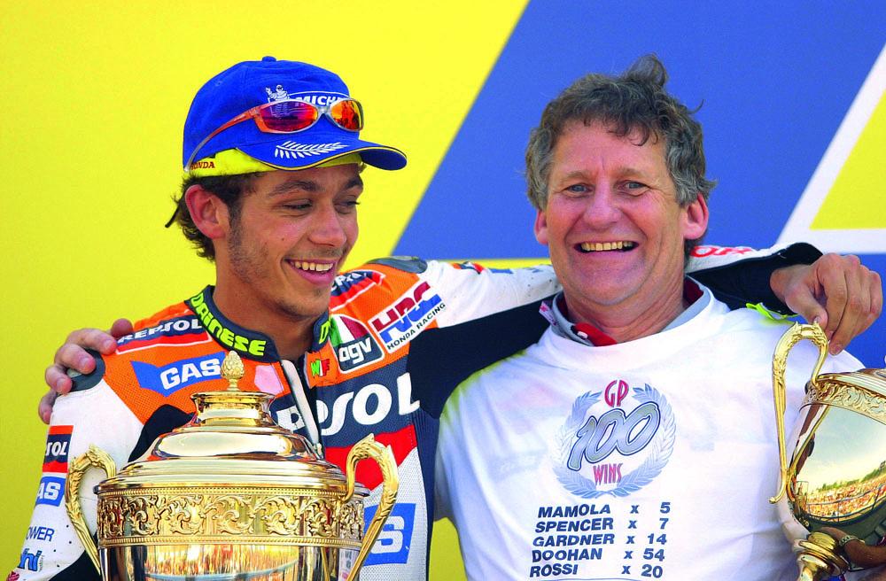 Роси и Бурџес во времето на Хонда ROSSI BURGESS