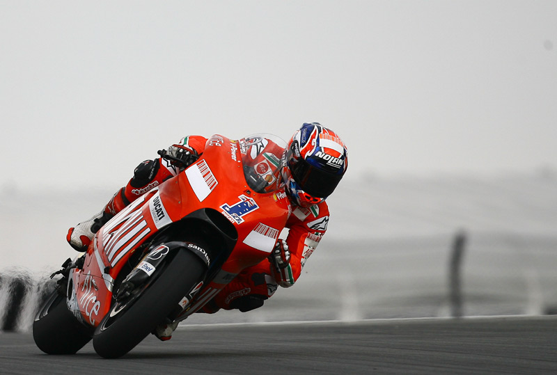 Кејси Стонер на патеката Захсенринг во Германија casey stoner sachsenring