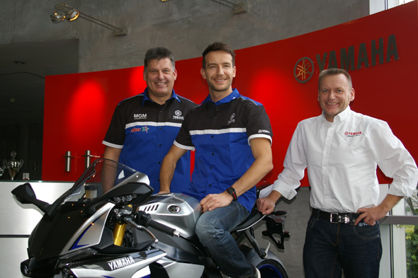 Макс Нојкирчер на Јамаха max neukirchner team yamaha motor deutschland idm 2015