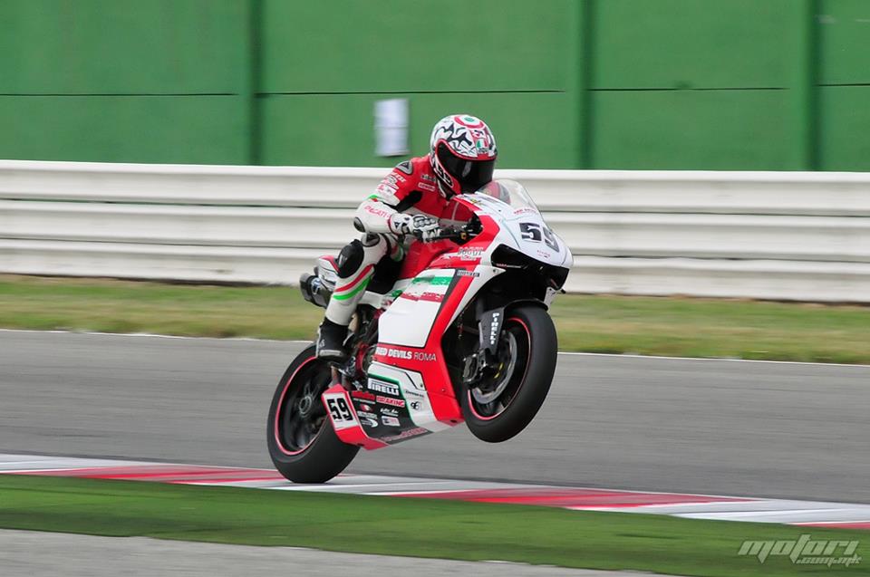 Момент од трката на Мизано на која присуствуваше тимот на Мотори.ком.мк motori-superbike-misano