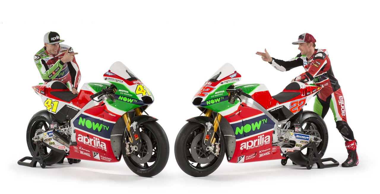 2017 Aprilia RS GP MotoGP Aleix Espargaro Sam Lowes 21