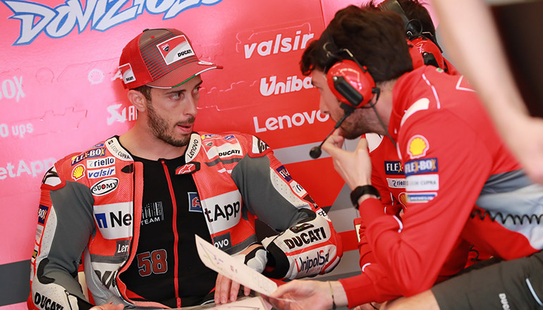 20182F042FAndrea Dovizioso Ducati Team 1