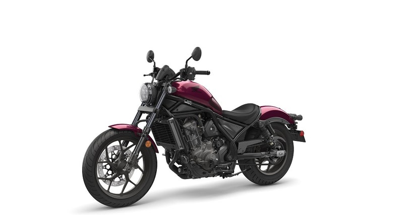 21 Honda Rebel 1100 DCT Bordeaux Red Metallic LF34 source