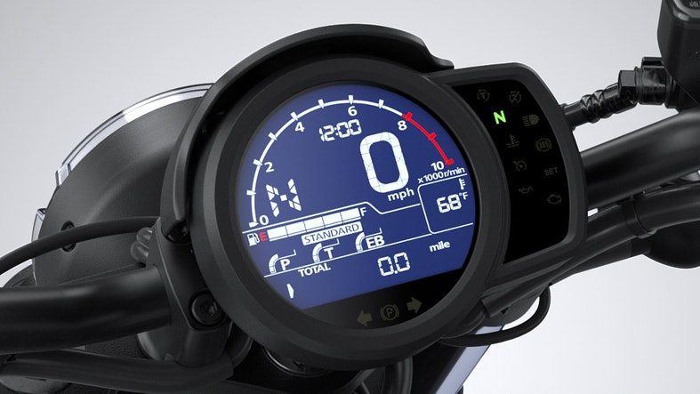21 Honda Rebel 1100 meter on source