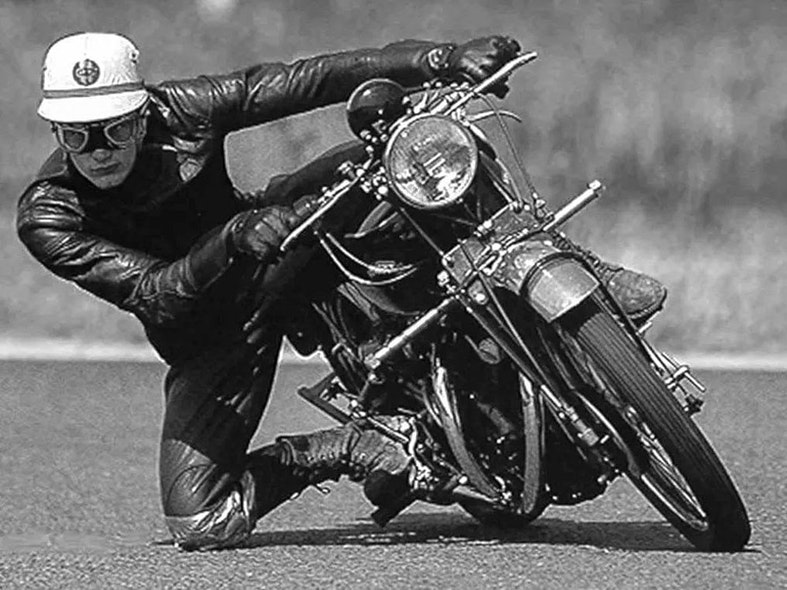 John Surtees Getting His Knee Down David Goldman