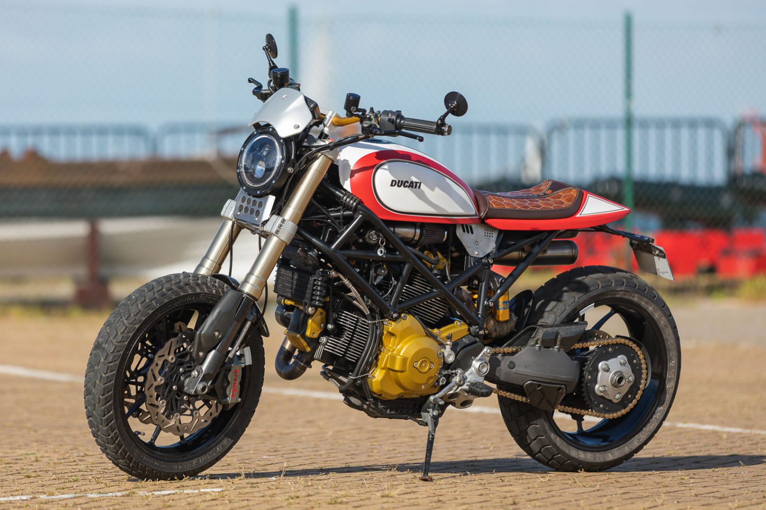 Jorge Rodrigues Ducati Hypertracker flat track txt 2 22 04