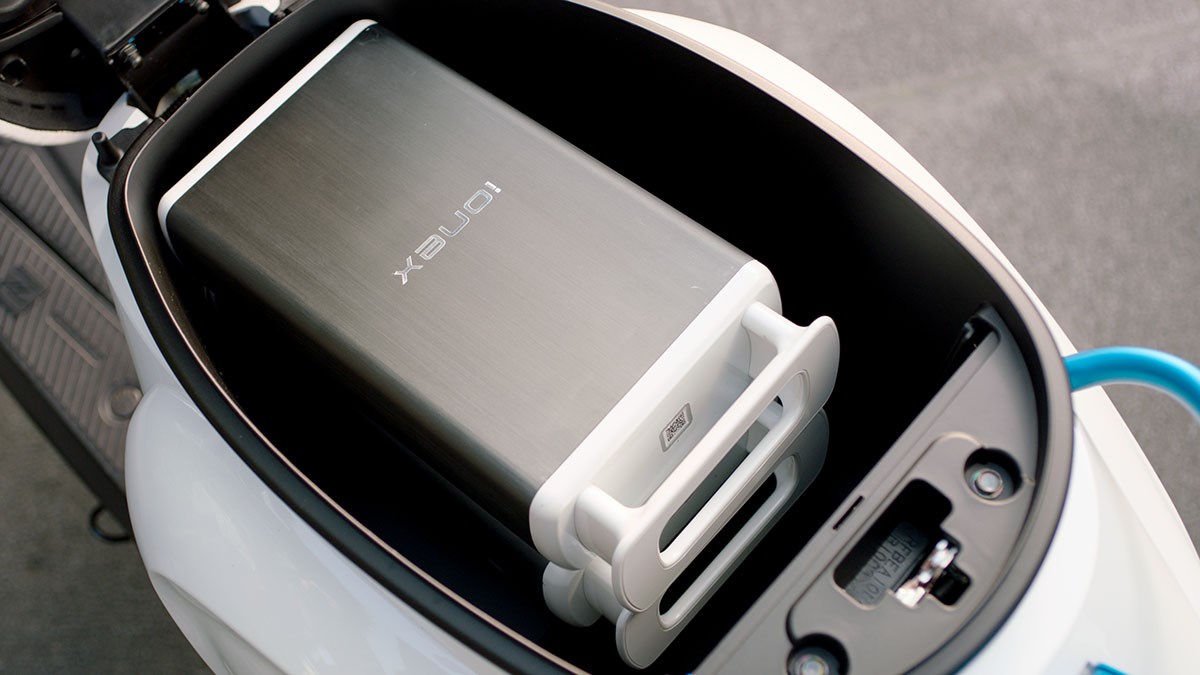 Kymco Ionex storage