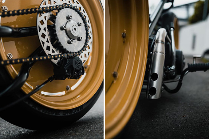 SYM Symba 100 By AFS Custom Bikes 3