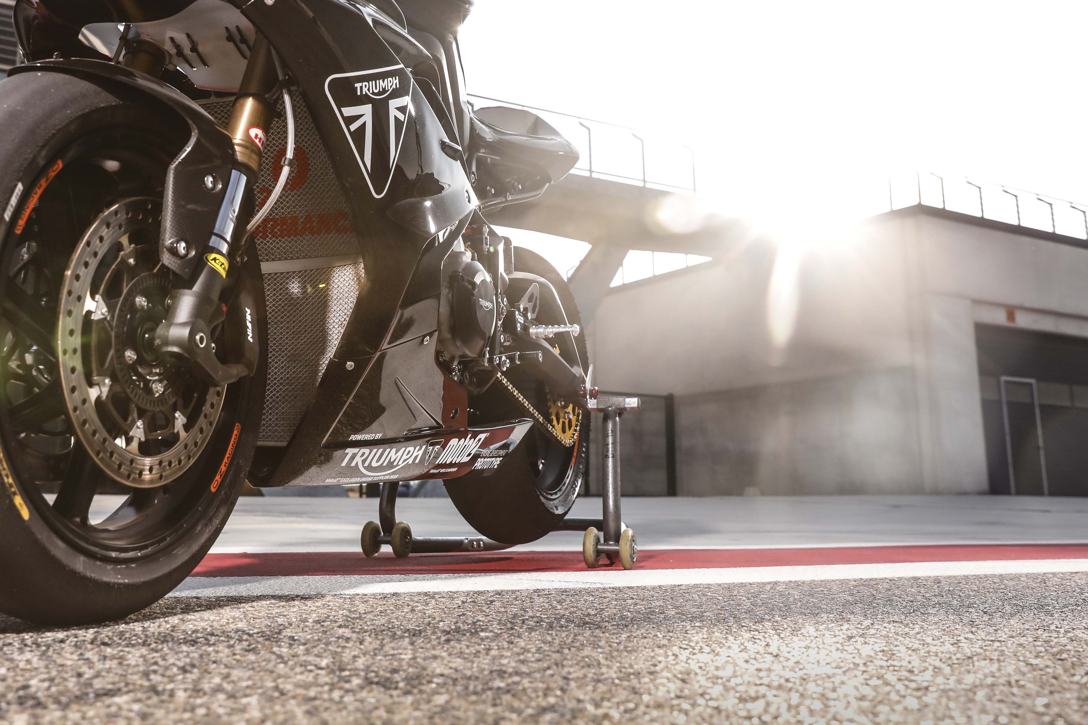 Triumph Daytona 765 Moto2 test bike 07