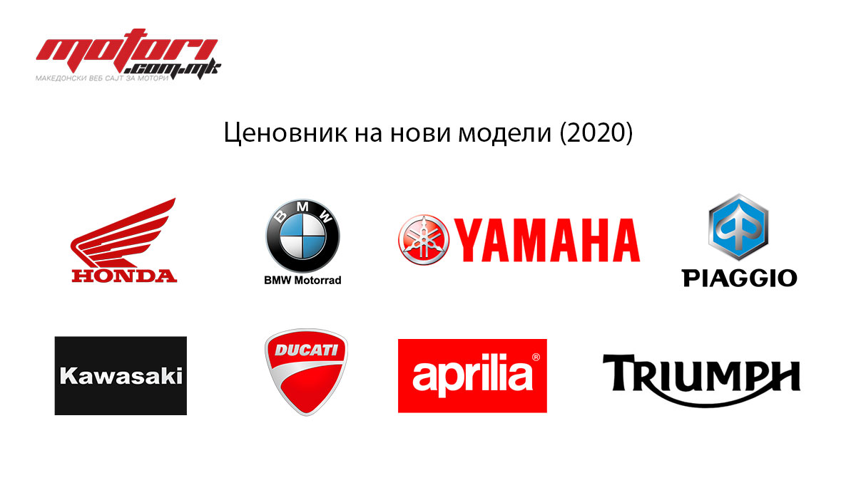 cenovnik na novi motocikli 2020