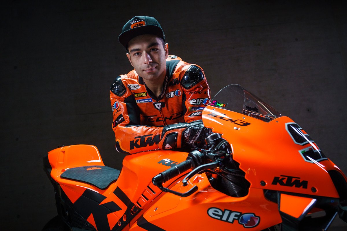 danilo petrucci 9 tech3 ktm factory racing motogp team presentation