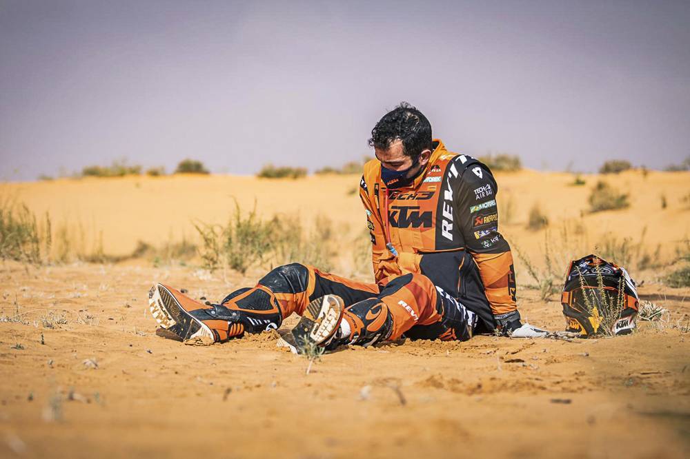danilo petrucci out of dakar  - A.S.O./ C. Lopez