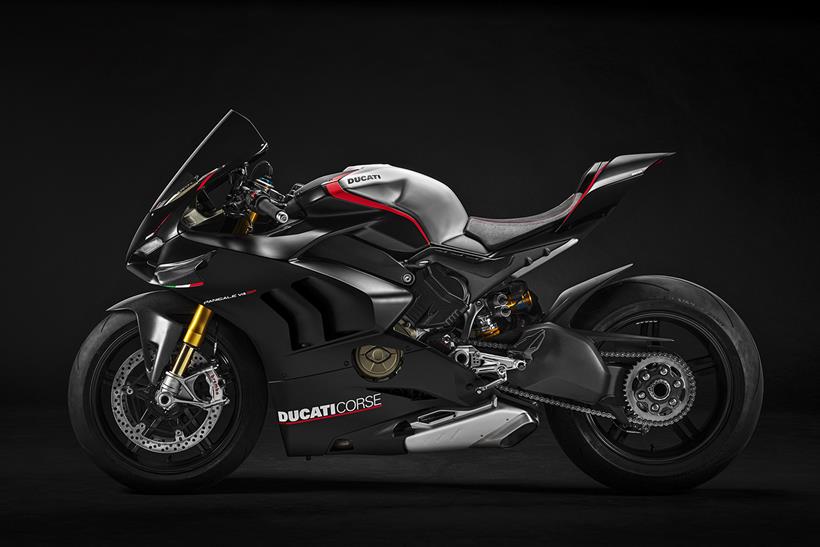 ducati panigale v4 sp side