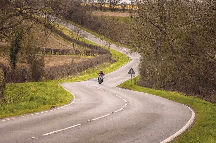 riding a motorcycle 3