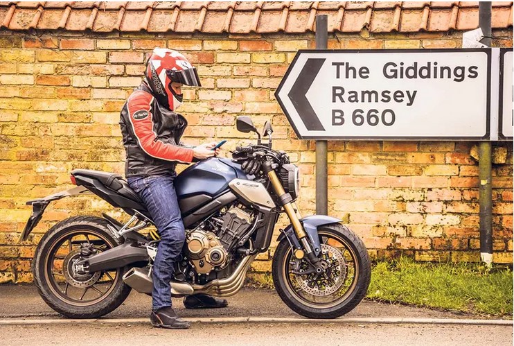 riding a motorcycle 9