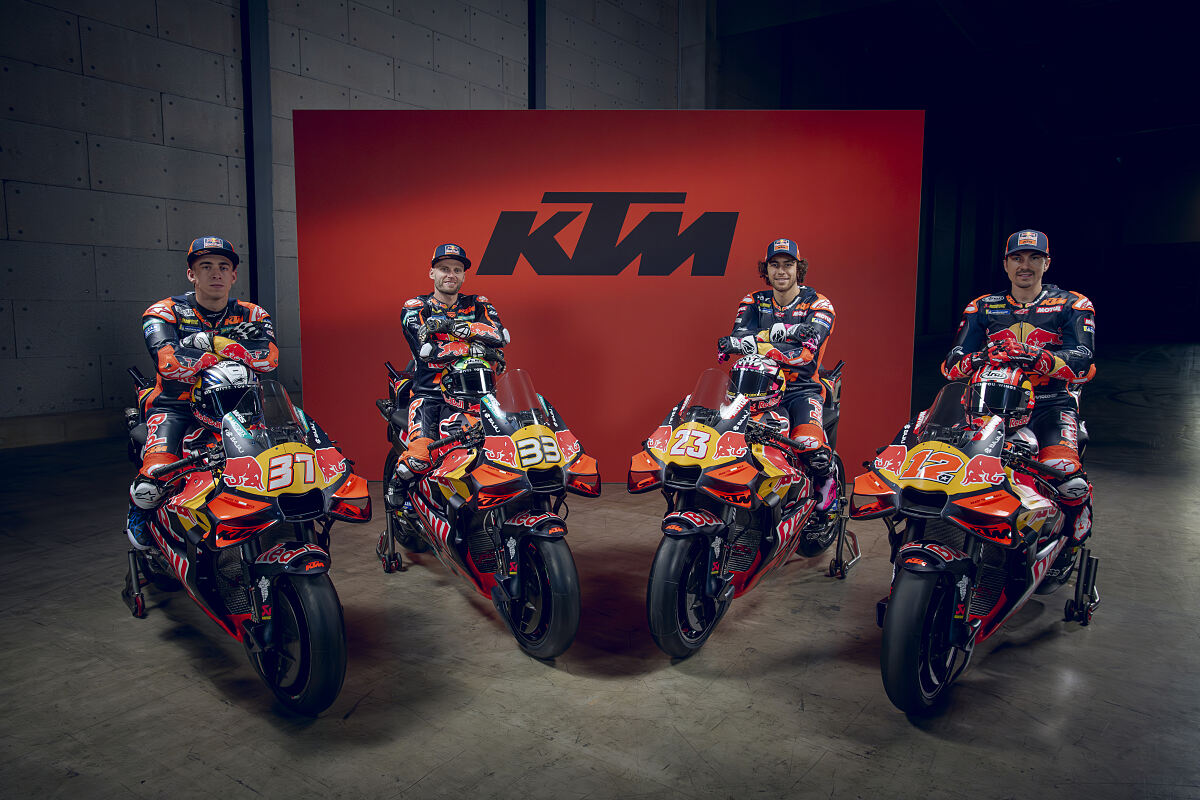 2026 MotoGP Red Bull KTM Team launch photoshoot images 13