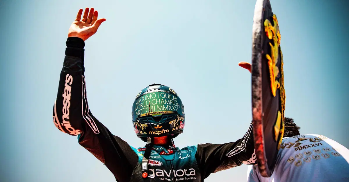 Maximo Quiles е светски шампион во Moto3 за 2026 година