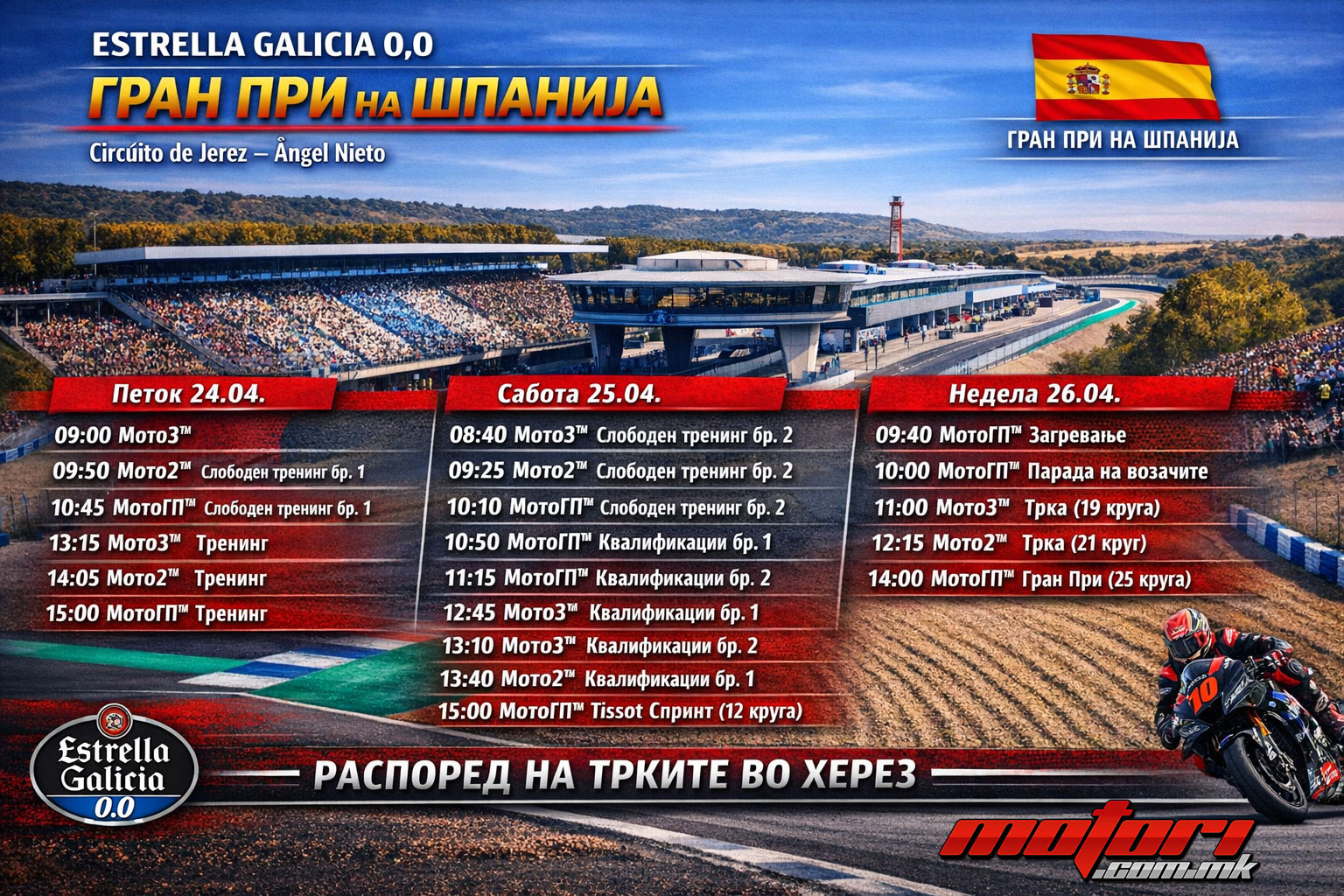 motogp raspored na trki herez 2026