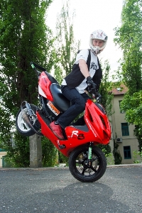 Yamaha Aerox на која нема ништо стандардно