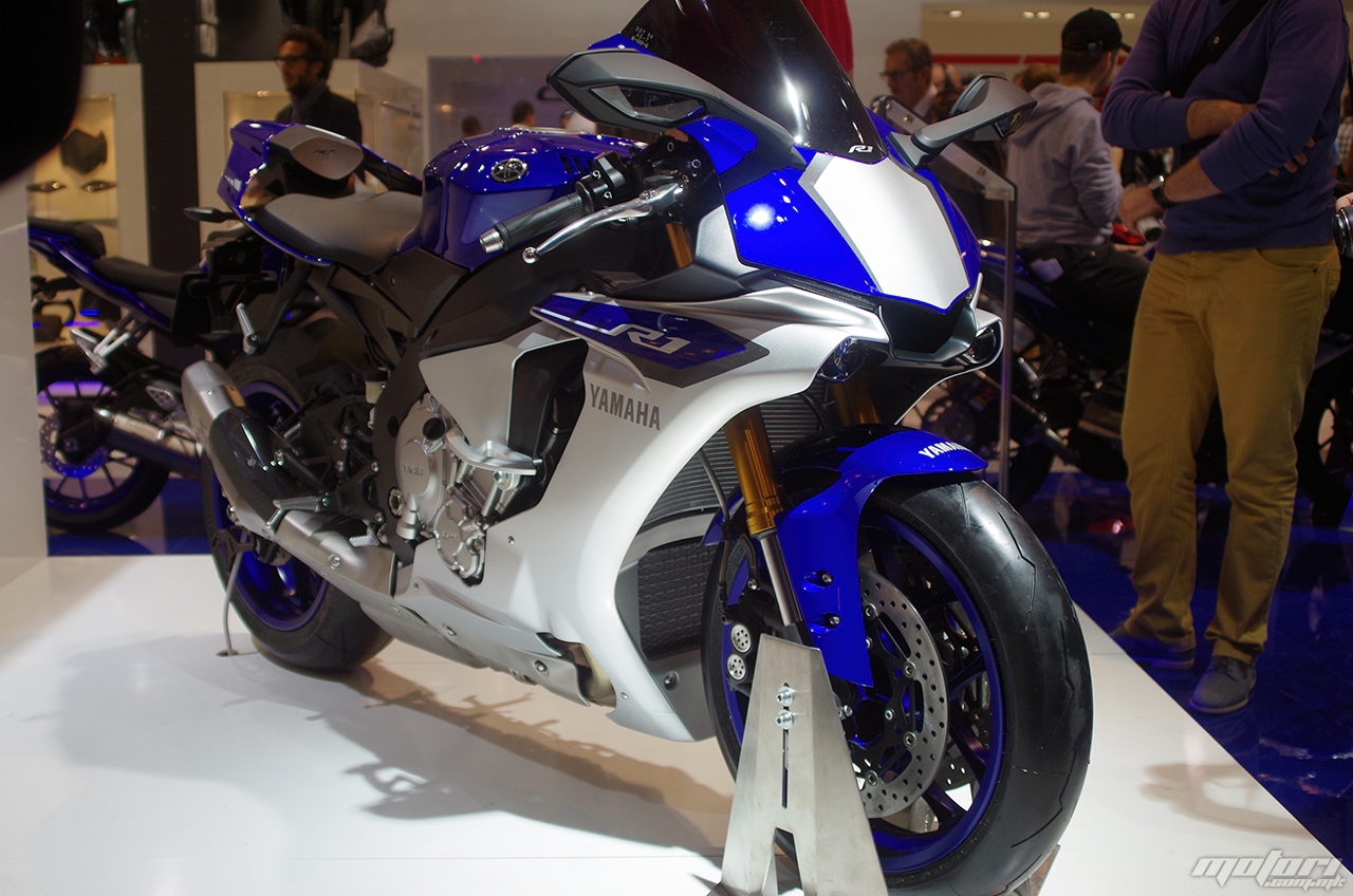 Штандот на Јамаха на саемот во Милано беше еден од нај посетуваните yamaha-eicma2014-020